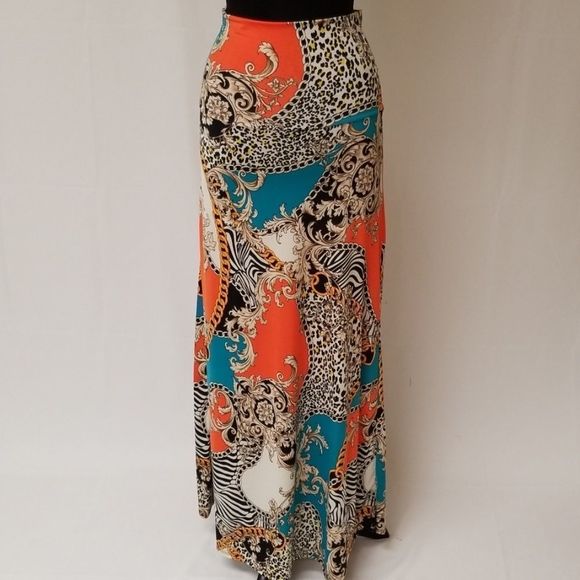 Animal Print Maxi Skirt - Picture 5 of 7